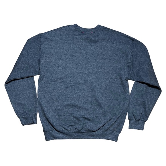 Santa Monica Threads Create Your Happy Chainstitch Embroidery Sweatshirt Sz M - Picture 8 of 13